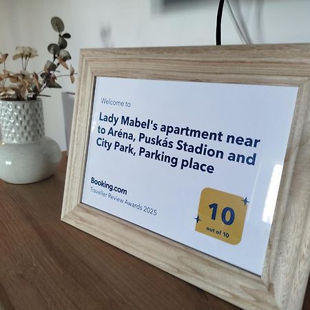 Lady Mabel'S Apartment Near To Arena, Puskas Stadion And City Park, With Guarded Parking Place Budapest Exterior foto